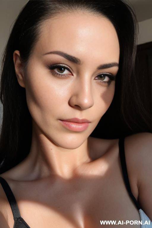 extreme close zoom frontal image of very shaved pussy - #main