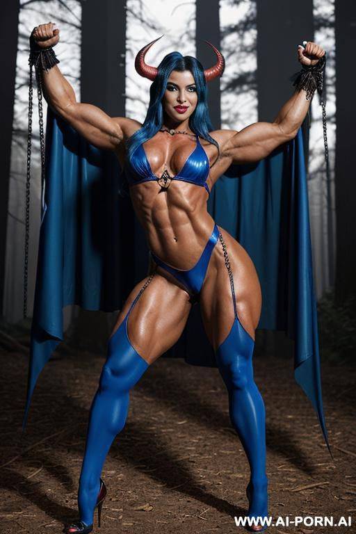 (((realistic look, super realistic))) (((frontal view))) (((beautiful devil woman, succubus woman))) ((mistress of the underworld, goddess of darkness)) ((powerful and cruel, sexy and beautiful)) - #main