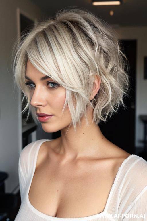 short hair, - #main