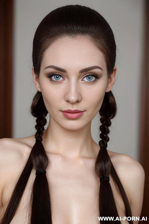 cute facial features, neat and beautiful face - #main