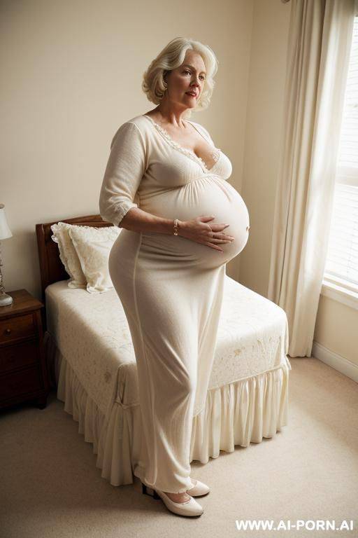 (((full body view))), (((pregnant))) - #main