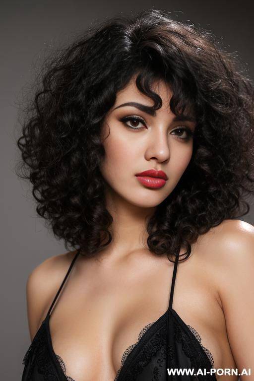 curly hair, puffy nipples, fit - #main