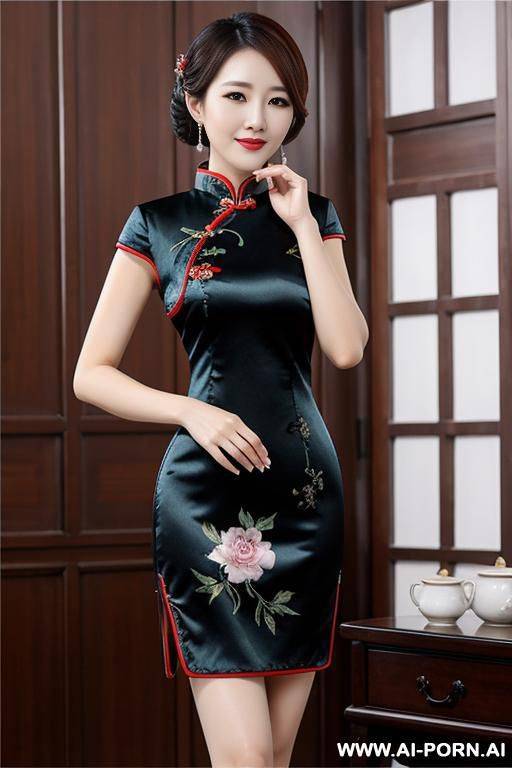 qipao short dress - #main