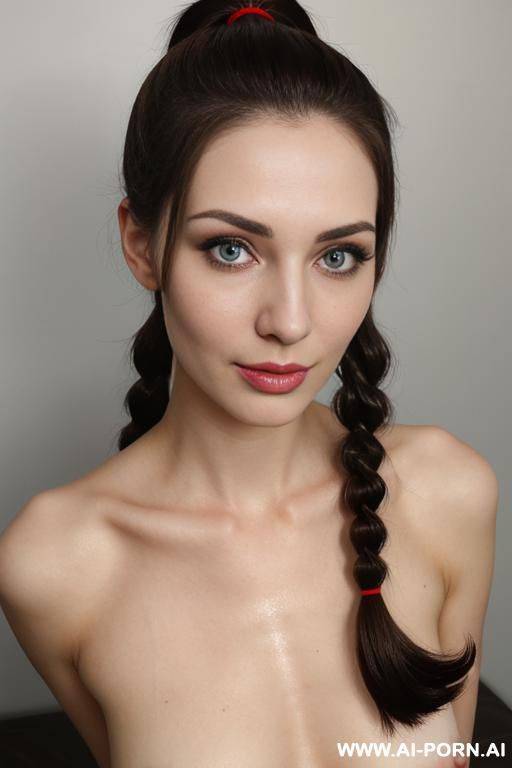 cute facial features, neat and beautiful face - #main