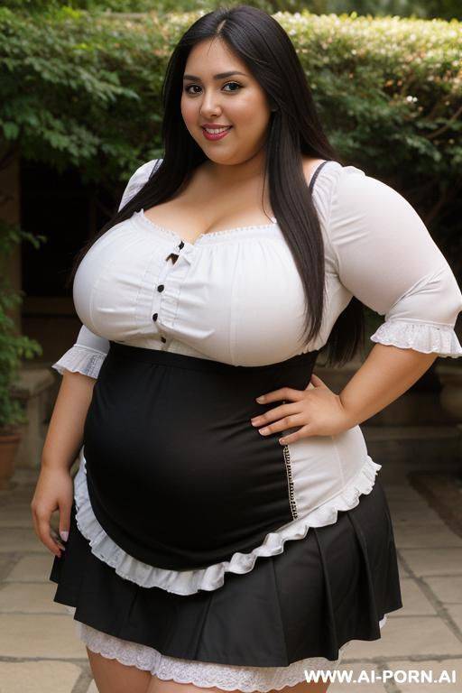 mexican, model, tan, traditional, big eyes, wide hips, long tight skirt, extra thicc bbw - #main
