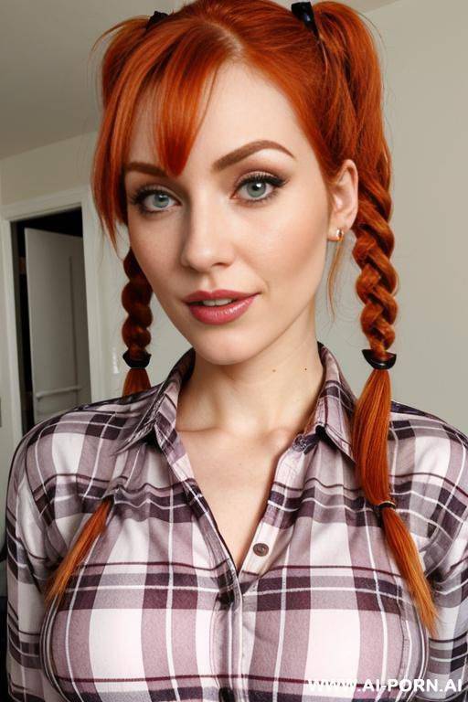 (close up) (plaid shirt) - #main