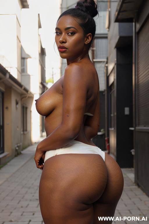 full body view in high resolution, masterpiece, extremely voluptuous ass, extremely big ass, extremely thick ass, athletic thick thighs, athletic thick long legs, athletic voluptuous thighs, athletic - #main