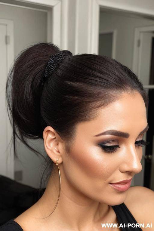 high ponytail - #main