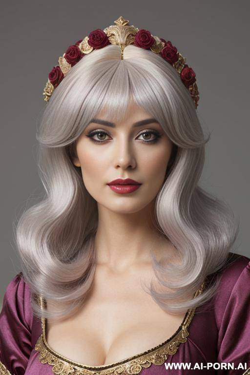 1th century baroque wig - #main