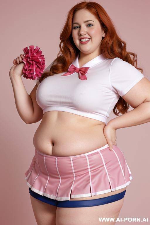 half-length photo, ((half body photo shot close up)). as a set in the laundry area, a ((very obese)) fat chubby fat thick and bbw redhead british, she is washing clothes and is soaked in - #main