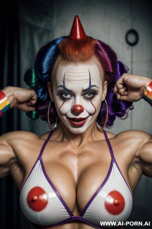 funny clown, big ass, ness smile, huge tits, , pretty woman, beautifull face, bow tie, - #main
