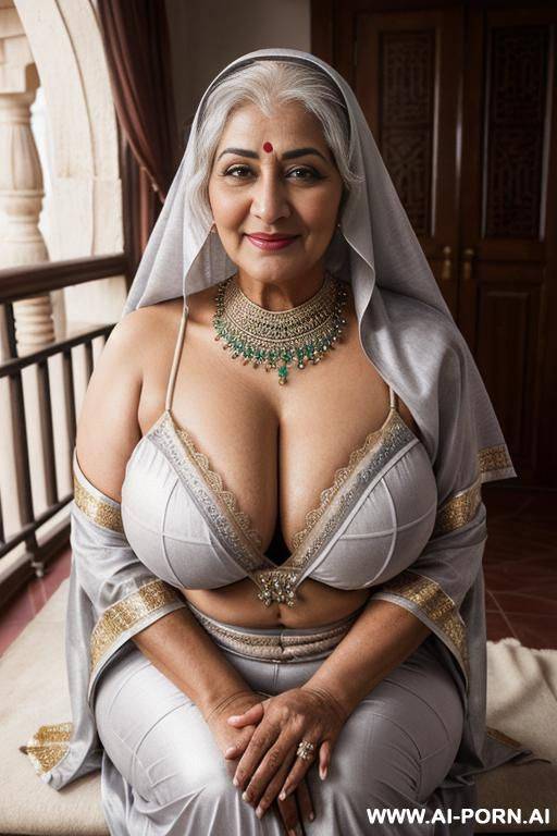 a hot pawg arab grandmother whearing hijab - #main