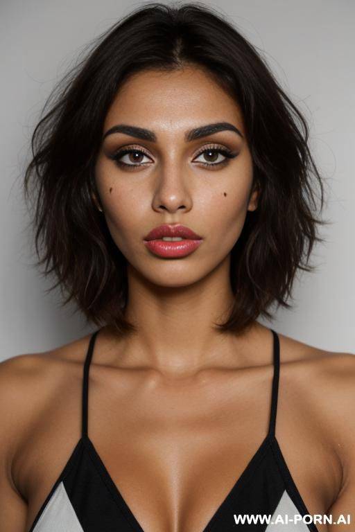 natural beauty, tanned skin, caucasian spanish mix, pout mouth, full lips, snub nose, big eyes, high cheekbones - #main