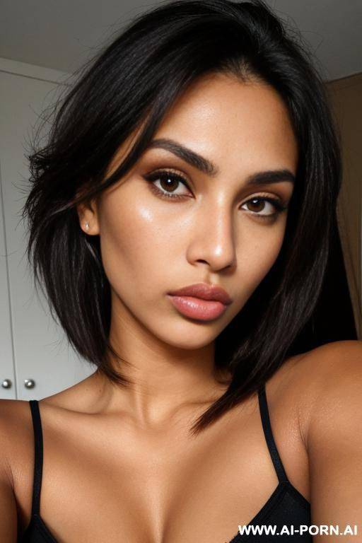 natural beauty, tanned skin, caucasian brasilian mix, pout mouth, full lips, snub nose, big eyes, high cheekbones - #main