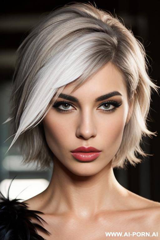natural model, snub nose, pout mouth, full lips, - #main
