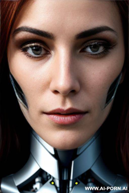 robot, cyborg close-up, pussy, one female - #main