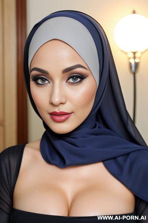hijab , makeup, naked - #main