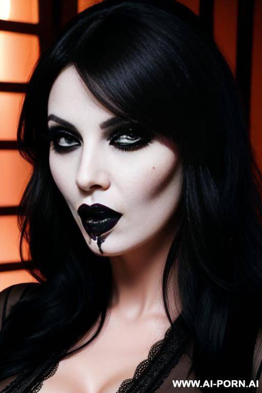 goth woman huge facial cumshot - #main