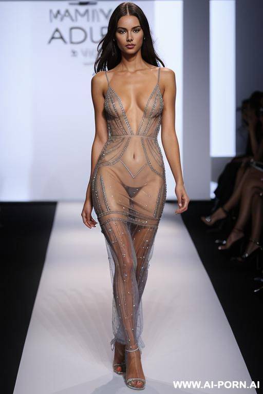 catwalk transparent dress pussy - #main