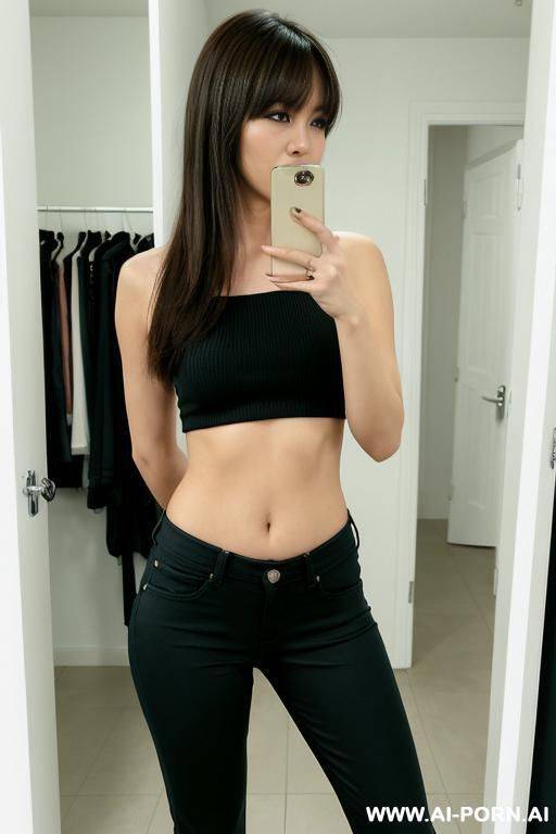 full body portrait, wide hips, arms crossed - #main