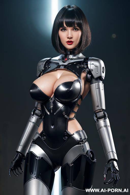 full robotic body, pussy cum - #main