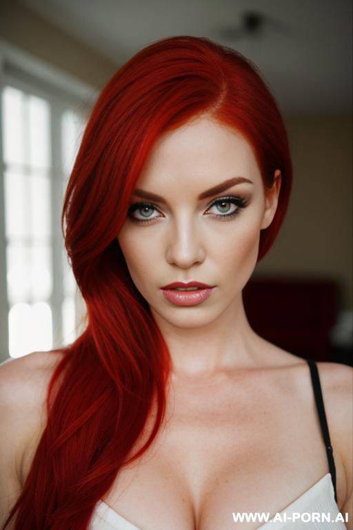 serious red hair - #main
