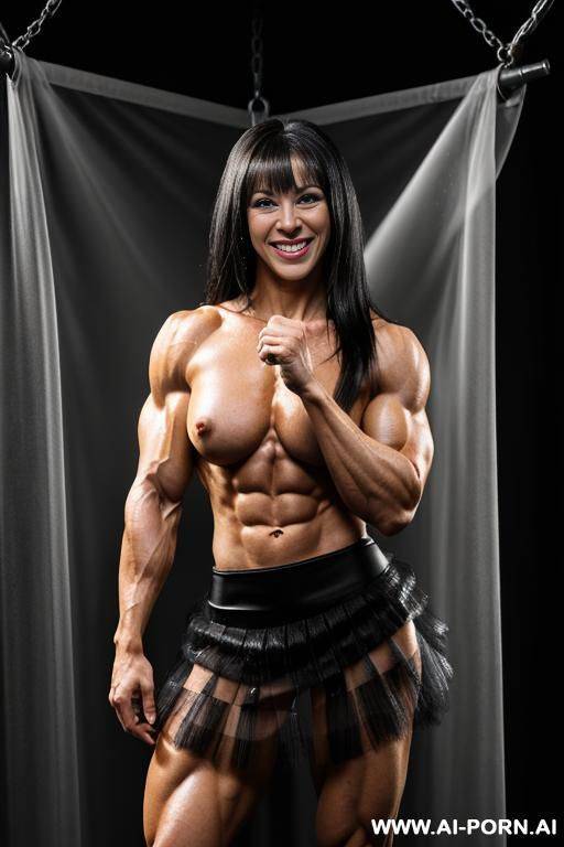 muscular caucasian ifbb pro, nude, naked, epic delts, epic traps, epic pecmuscles, epic abs, bright big visible eyes - #main