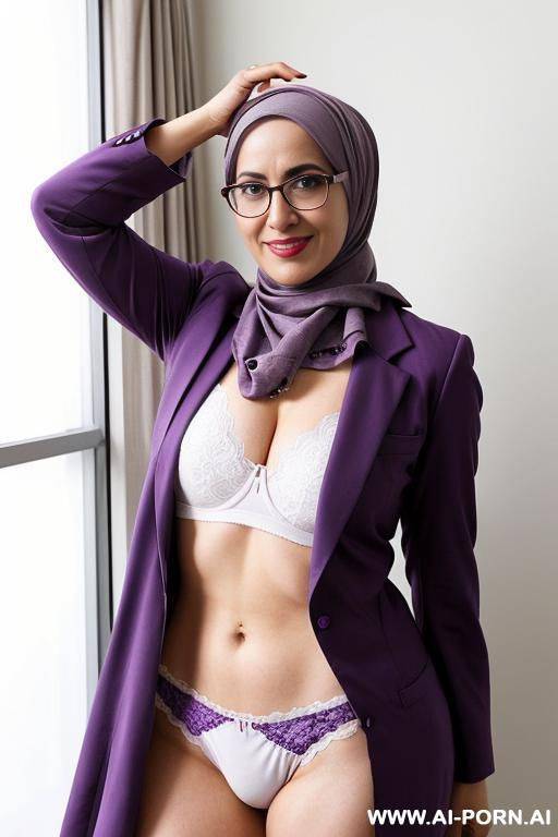 hijab, glasses, panties, busty, milf - #main
