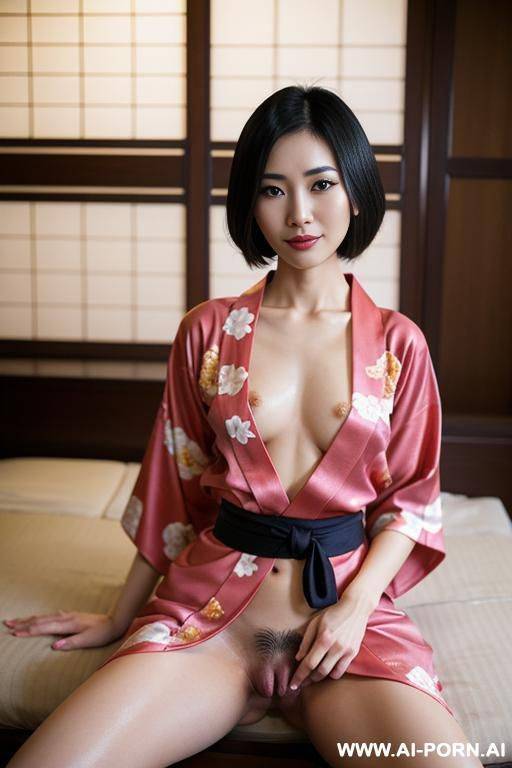ultra realistic asian woman, double asshole fuck, two penis in asshole, double anal sex - #main
