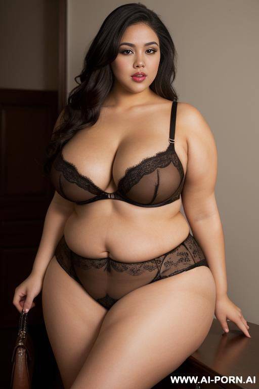 very fat, very rotund, pear shaped, huge thighs , in a stripclub, showong her ass. latina whocaptivates with her voluptuous curves and sensual figure. her full, natural breasts and round, firm - #main