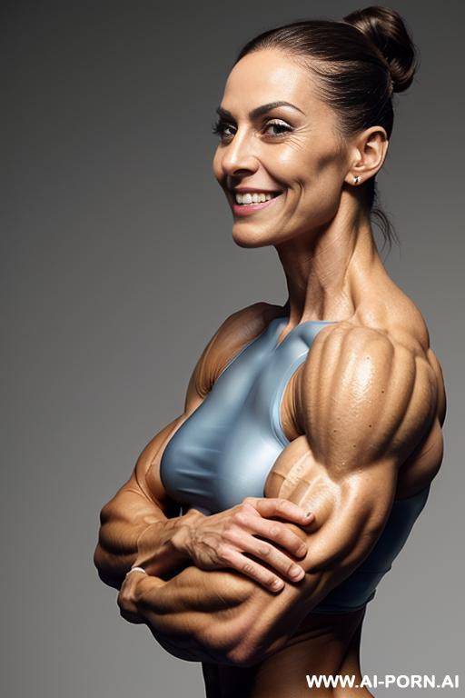 (white background), real life, ((pallid white skin)), shiny skin, realistic nipple, ((nude)), ((naked)), (frontal view), (vagina), (((short))), (narrow waist), ((very slender)), (((very gaunt))), nipples, - #main