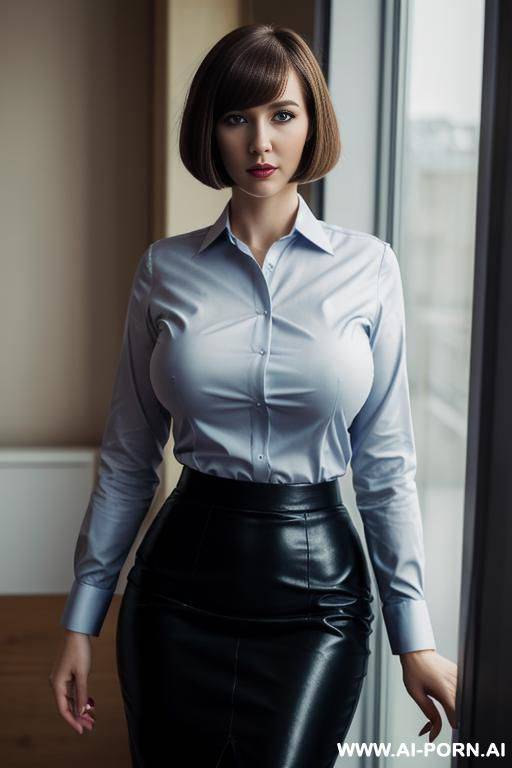 ((masterpiece)), business shirt, pencil skirt - #main