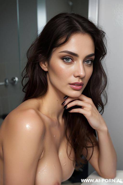 beautiful natural heavy oversized oval titties, best titties in the world, sexy eyes, best quality eyes, dark strong eyeliner, glamorous face, perfect breasts, beautiful face, stunningly beautiful - #main