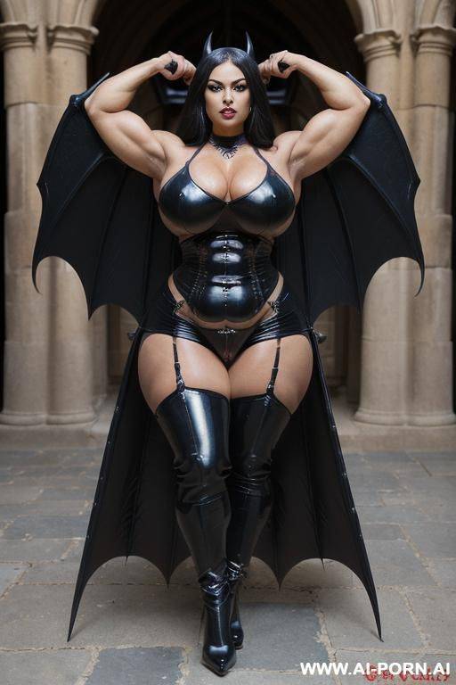 (((realistic look, super realistic))) (((frontal view))) (((beautiful devil woman, succubus woman))) ((sexy succubus woman, devil woman)) (((mistress of the underworld, goddess of darkness))) (((strong and - #main
