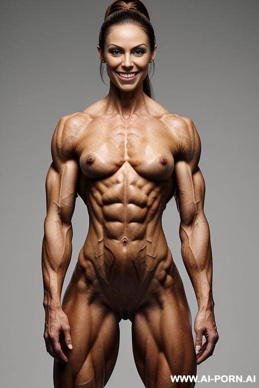 (white background), (real life), (((totally tanless))), ( h), ((aroused pointy realistic nipples on very lean muscular pecs)), ((short slender body)), ((nude)), ((naked)), erect hard nipple, (look - #main