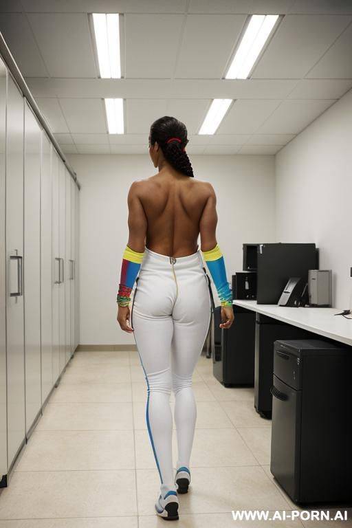 (((totally naked))), (((show pussy))), (((massive boobs))), (((full body))), from behind - #main
