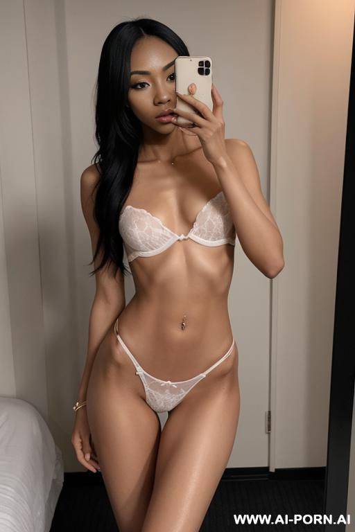 wearing a bra, downblouse, so see the nipples. nipples are full of cum - #main