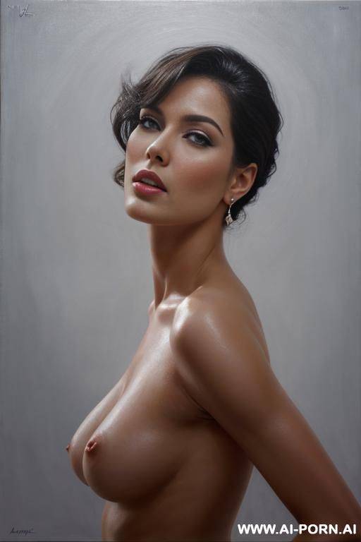 hyperrealistic erotic painting: miss world winner. - #main