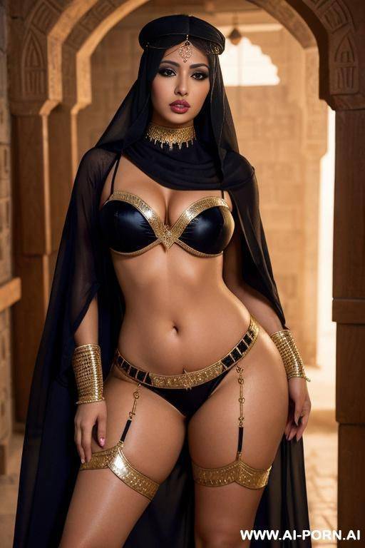 arab woman, sexy outfit, big hips, thick thighs - #main