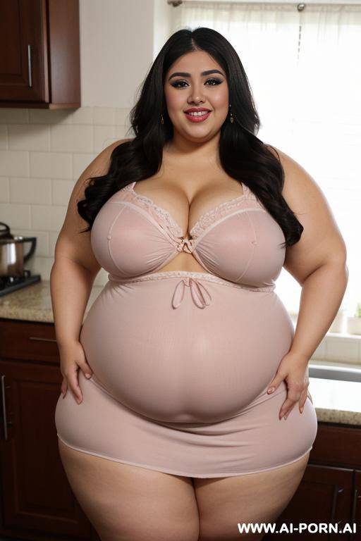 latina, bimbo, pear shaped, drinking milkshake, diner, very thicc, extra pudgy, torta gordita, clothed, chicana makeup, fully clothed, huge ass - #main