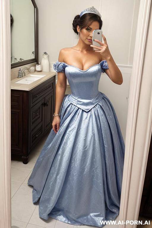 realistic 1 woman, 0 pounds, the bathroom, selfie, mirror - #main