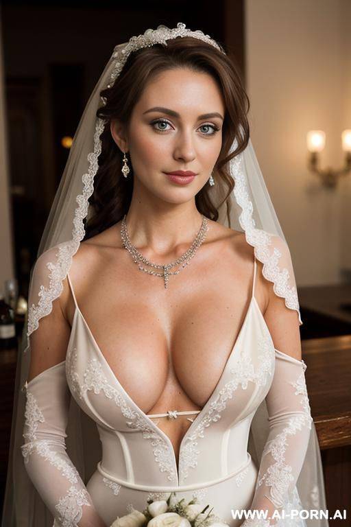 ((topless)), (seductive eye contact), (slight smile), (full voluminous hair), (necklaces), (wide hips), (amazing thighs), (nude), (hairy pussy), (slutty tattoos) - #main