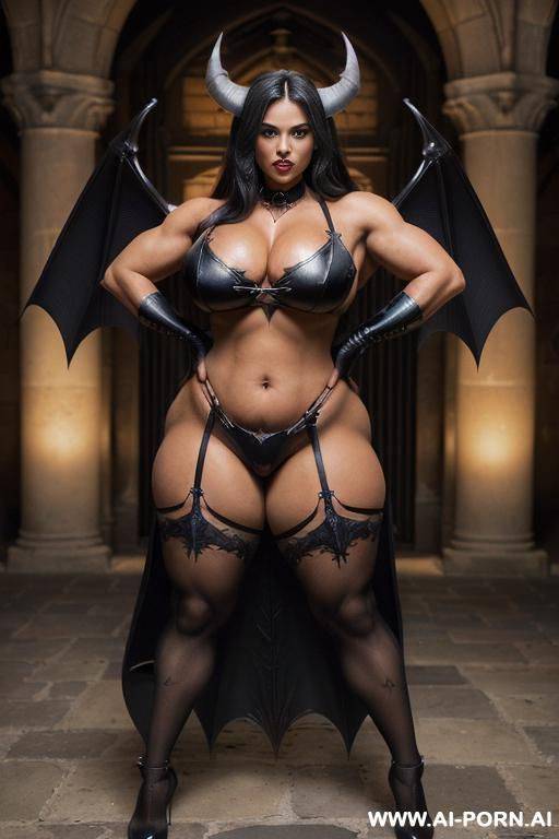 (((realistic look, super realistic))) (((frontal view))) (((beautiful devil woman, succubus woman))) ((sexy succubus woman, devil woman)) (((goddess of darkness))) (((strong and cruel, sexy and beautiful))) - #main