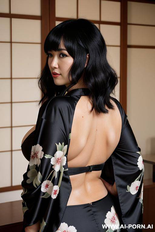 open kimono, wide hips, curvy - #main