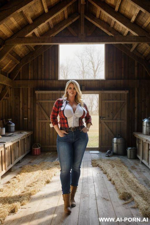 busty blonde cougar big tits asshole - #main