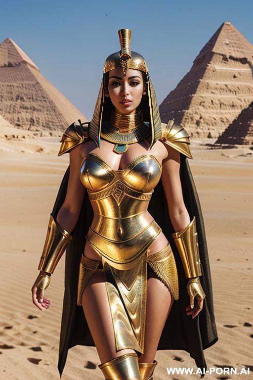 egyptian queen topless, egyptian queen gold armor, egyptian queen detailed armor, egyptian queen high quality armor, egyptian queen ornate armor, egyptian queen perfect armor, egyptian queen ultra - #main
