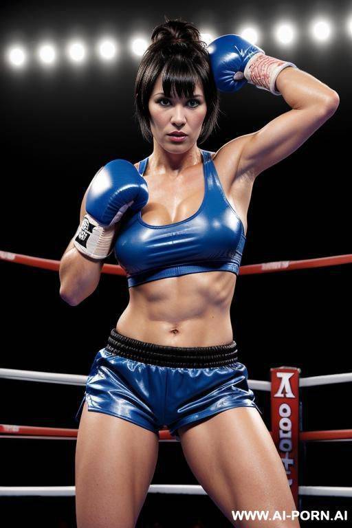naked boxer, totally naked, huge boobs, show pussy, no clothes, fully naked, nude female box, naked body, naked boxing - #main