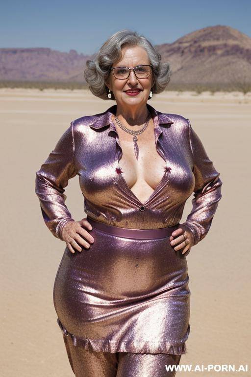 granny mature woman, dirty smile, teasing look, hairy pussy, (hairy armpits), (((very hairy cunt))), oldstyle glasses - #main