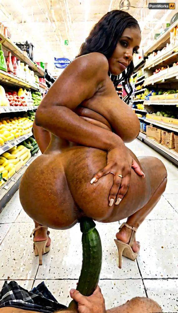 Cucumber passion in a supermarket - #main