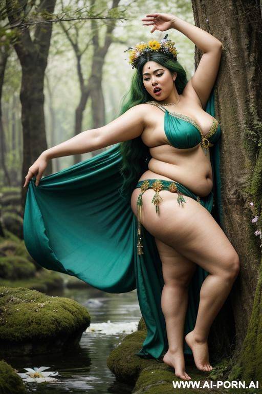 a very fat and super ugly face thai ebony​ woman​ shouting and spilt too many saliva, idiot, bars - #main
